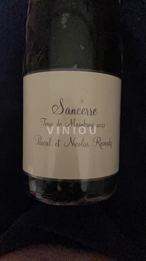 Loire Valley Sancerre Pascal et Nicolas Reverdy Terre de Mainbray 2023
