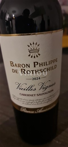 Bordéus Baron Philippe de Rothschild Vieilles Vignes 2024