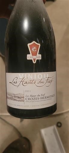Vallée du Rhône Crozes-hermitage Cave de Tain Les Hauts du Fief 2011