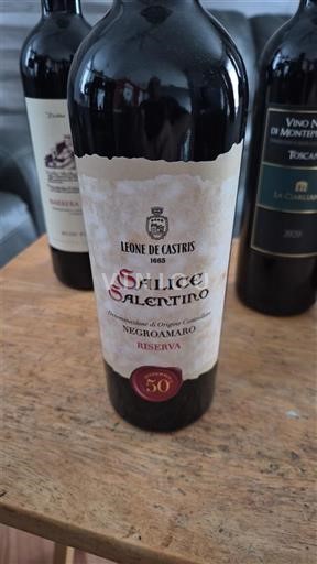 Pouilles Salice Salentino Leone de Castris 50° Vendemmia 2021