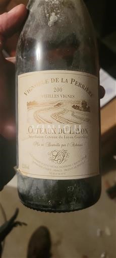 Loirevallei Coteaux du Layon Vignoble de la Perrière Vieilles Vignes 2000