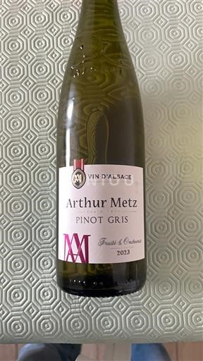 Alsace Arthur Metz Fruité & Croquant Pinot Grigio 2023