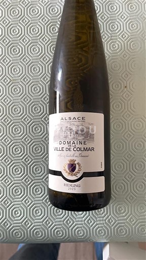 Alsasko Ryzlink Domaine Ville de Colmar 2023