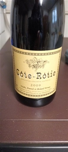 Rona dolina Côte-rôtie Clusel, Daniel et Réné 2009