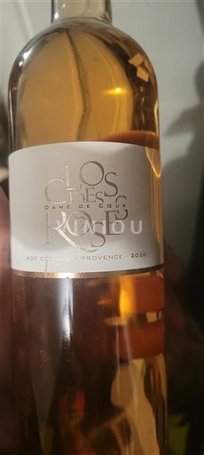 Provence Côtes-de-Provence Clos des Roses Dame de Coeur 2020