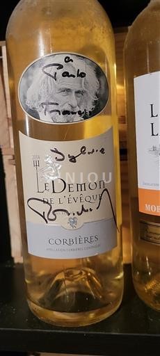 Vinos Blanc sec Le Démon de l'Évêque 2014 Francia Languedoc Corbières AOC