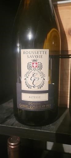 Savoie and Bugey Roussette de Savoie Domaine Carrel Eugène et Fils Altesse Non-Vintage