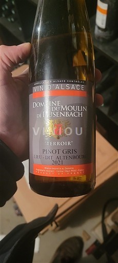 Alsace Domaine Moulin de Dusenbach Terroir Lieu-dit Altenbourg 2021