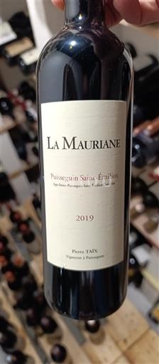 Burdeos Puisseguin-saint-émilion La Mauriane 2019
