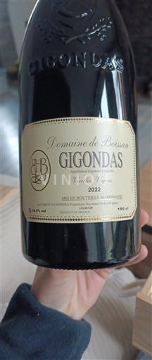 Rhônen laakso Gigondas Domaine Boissan Vieilles Vignes 2022