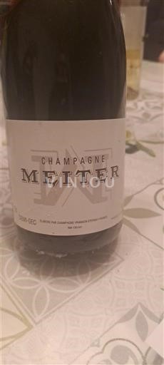 Šampanja Šampanjec Meiter Neleten.