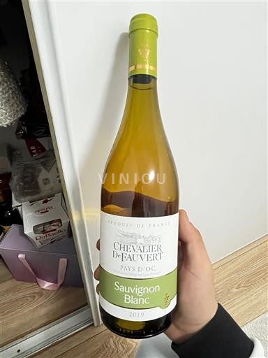 Víno Blanc sec Chevalier de Fauvert 2019 Francie Languedoc a Roussillon Pays d'Oc IGP