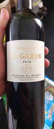 Südwestfrankreich Coteaux-du-Quercy Domaine La Garde Tradition 2018