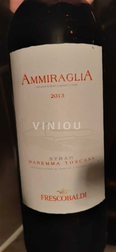 Tuscany Not Specified Frescobaldi Ammiraglia 2013