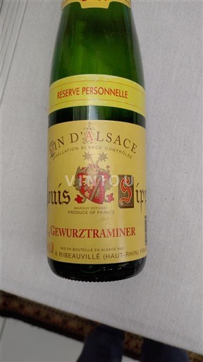 Alsace Gewurztraminer Louis Sipp Réserve Personnelle 2016