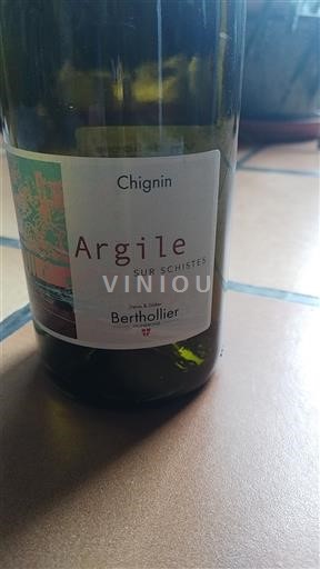 Savoja in Bugey Chignin Berthollier Argile sur Schistes Neleten.
