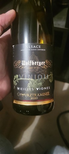 Alsacia Wolfberger Vieilles Vignes gewurtzraminer 2020