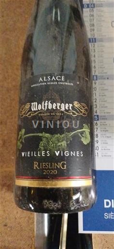 Elsass Riesling Wolfberger Vieilles vignes 2020