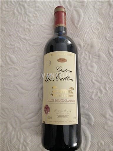 Bordeaux Saint-Émilion Grand Cru Château Gros Caillou 2002