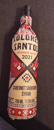 Rapelvallei Colchagua-vallei Colores Santos 2021