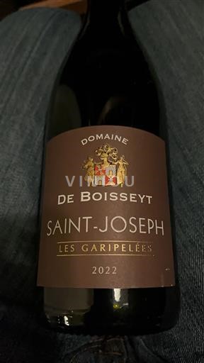 Rhône-dalen Saint-Joseph Domaine Boisseyt Les Garipelées 2022