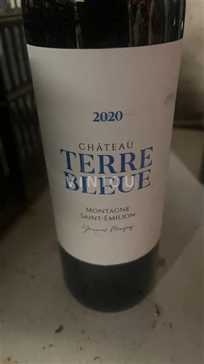 Bordeaux Montagne-saint-émilion Château Terre Bleue 2020
