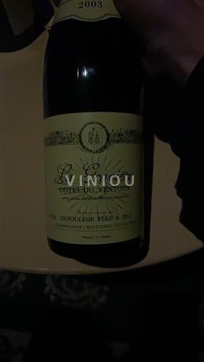 Rhônevallei Niet gespecificeerd Dufouleur Père & Fils La Gravière 2003
