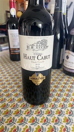 Burdeos Côtes-de-bourg Château Haut Cabut Camille 2021