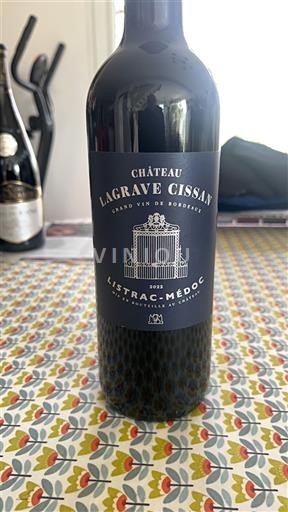Bordeaux Listrac-Médoc Château Lagrave Cissan 2023