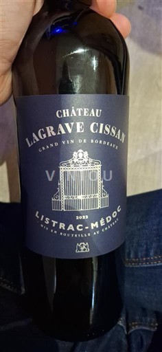 Bordeaux Listrac-Médoc Château Lagrave Cissan 2023