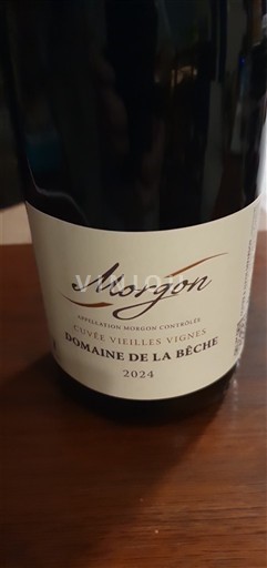 Beaujolais Morgon Domaine La Bêche Vieilles Vignes 2024