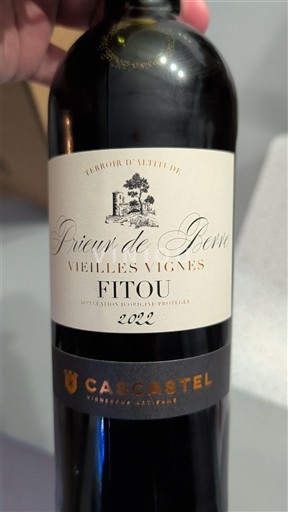 Languedoque Fitou Prieur de Gorre Vieilles Vignes 2022