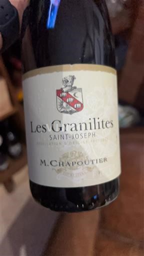 Vallée du Rhône Saint-Joseph M. Chapoutier Les Granilites 2018