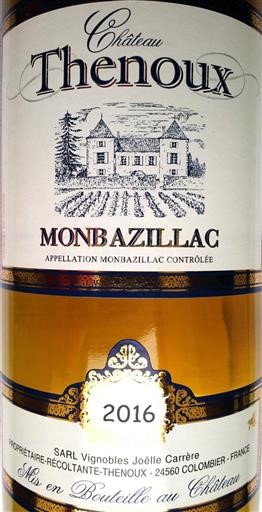 Sud-Ouest Monbazillac Château Thenoux 2016