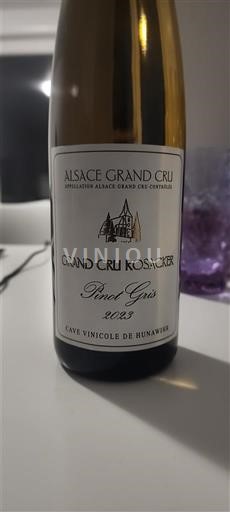 Alsasko Alsasko Grand Cru Grand Cru Cave Vinicole de Hunawihr Grand Cru Rosacker 2023