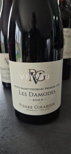 Burgundy Nuits-Saint-Georges Premier Cru Pierre Girardin Les Damodes 2023