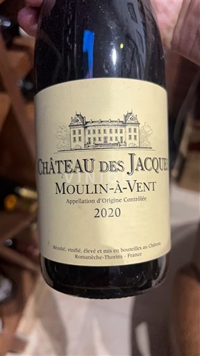 Beaujolais Moulin-à-vent Château S Jacques 2020