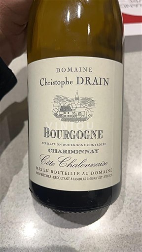 Bourgondië Bourgogne Domaine Christophe Drain Côte Chalonnaise 2023