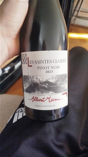 Alsace Albert Mann Les Saintes Claires 2023
