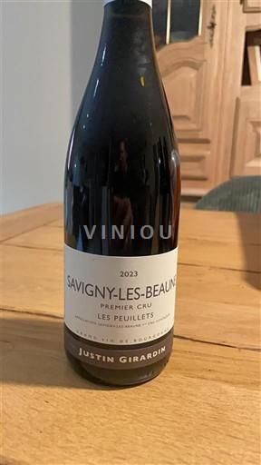 Burgundy Savigny-lès-Beaune Premier Cru Justin Girardin Les Peuillets 2023
