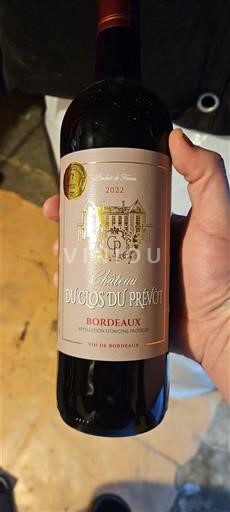 Bordeaux Château Clos du Prévôt 2022