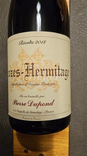 Rhône Valley Crozes-Hermitage Pierre Dupond 2018