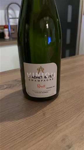Champagne P. Adnet & Fils Brut Réserve Icke årgångsbetecknad