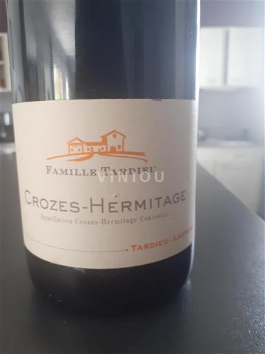 Rhônen laakso Crozes-Hermitage Famille Tardieu Tardieu-Laurent 2023