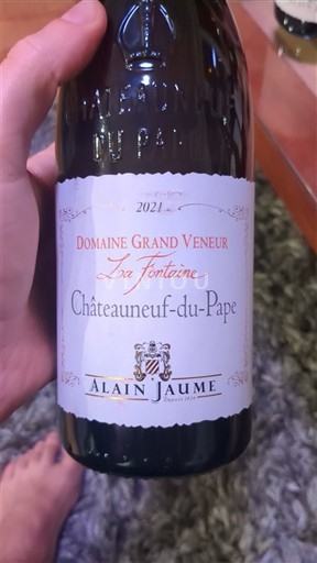 Vallée du Rhône Châteauneuf-du-pape Domaine Grand Veneur La Fontaine 2021