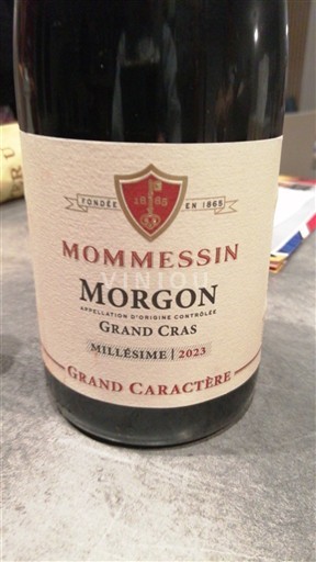 Beaujolais Morgon Mommessin Grand Cras Grand Caractère 2023