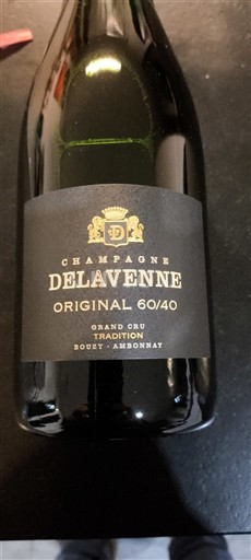 Mousserende wijnen Blanc brut Original 60/40 Delavenne Non millésimé Frankrijk Champagne Niet gespecificeerd AOC Grand Cru