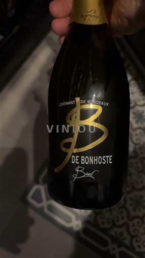 Bordeaux Crémant de Bordeaux De Bonhoste Icke årgångsbetecknad