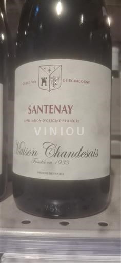 Burgund Santenay Maison Chandesais 2016