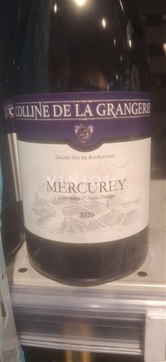 Bourgondië Mercurey La Colline de la Grangerie 2020